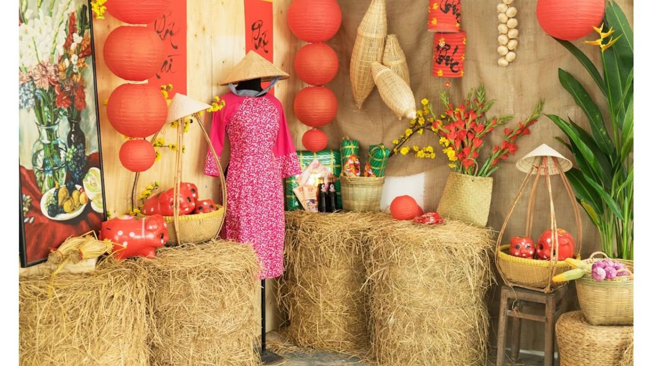 Kết hợp đồ trang trí handmade để tạo nét riêng biệt (Nguồn ảnh_ Ngô Thuý Quyên)