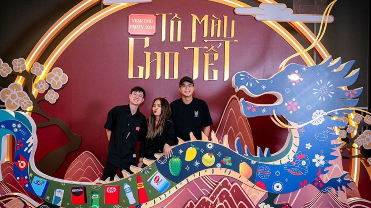 Tạo khu vực check-in để thu hút khách chụp ảnh (Nguồn ảnh_ Behance)